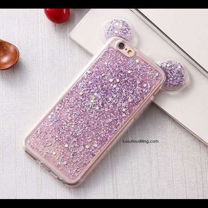 Cute Bling mouse ears IPhone 6 /6s case